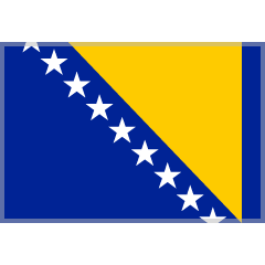 Flag: Bosnia & Herzegovina
