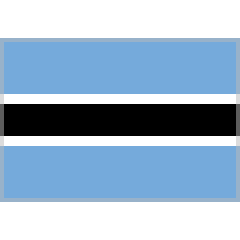 Flag: Botswana