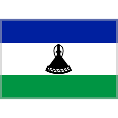 Flag: Lesotho