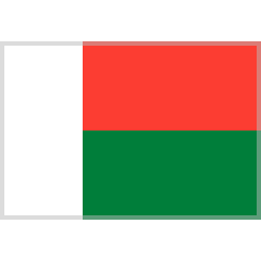 Flag: Madagascar