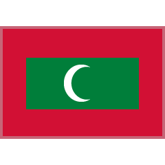 Flag: Maldives