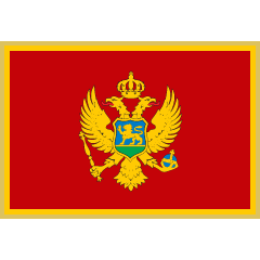 Flag: Montenegro