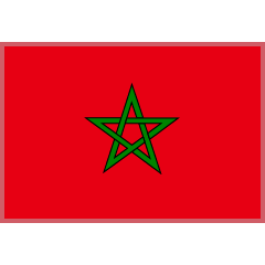 Flag: Morocco