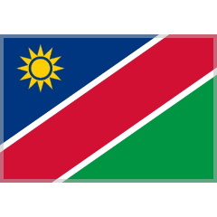 Flag: Namibia