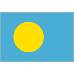Flag: Palau