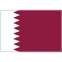Flag: Qatar