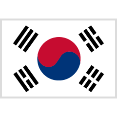 Flag: South Korea