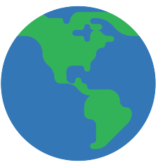 Globe Showing Americas