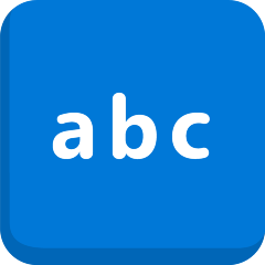 Input Latin Letters