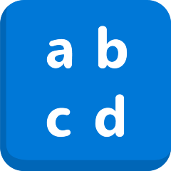Input Latin Lowercase