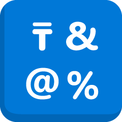 Input Symbols