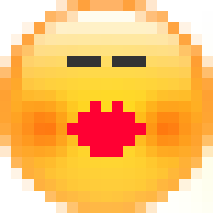 Целует с закрытыми глазами для Skype Emoticons 1.2