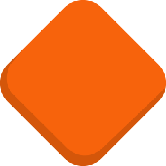Large Orange Diamond