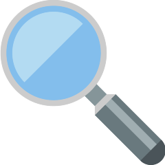 Magnifying Glass Tilted Left
