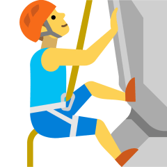 Man Climbing