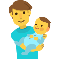 Man Feeding Baby