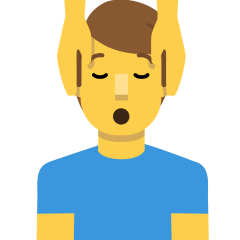 Man Getting Massage