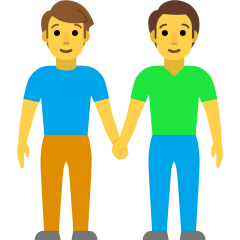 Men Holding Hands