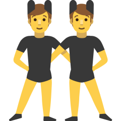 Men with Bunny Ears