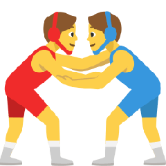 Men Wrestling