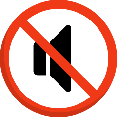 Muted Speaker