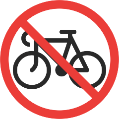 No Bicycles