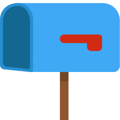 Open Mailbox with Lowered Flag