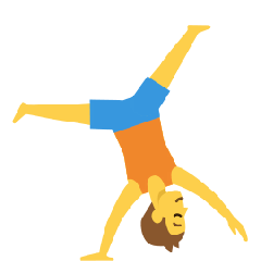 Person Cartwheeling