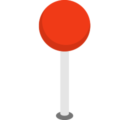 Round Pushpin