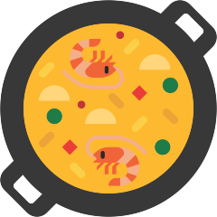 Shallow Pan of Food