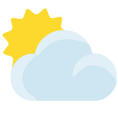 Sun Behind Cloud