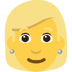 Woman: Blond Hair