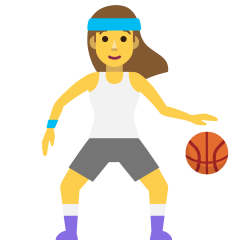 Woman Bouncing Ball