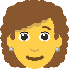 Woman: Curly Hair