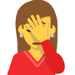 Woman Facepalming