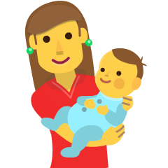 Woman Feeding Baby