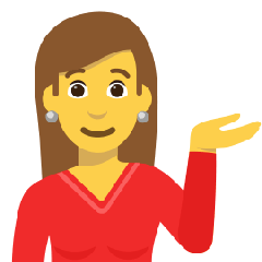 Woman Tipping Hand