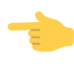 Указывающий налево палец для Skype Emoticons 1.2