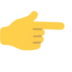 Указывающий направо палец для Skype Emoticons 1.2