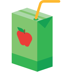 Пакетик сока для Skype Emoticons 1.2