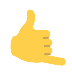 Жест «позвони мне» для Skype Emoticons 1.2
