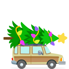 Новогодняя елка для Skype Emoticons 1.2