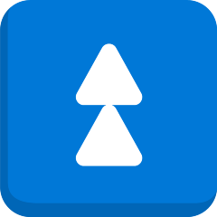 Два трикутника вістрям вгору для Skype Emoticons 1.2