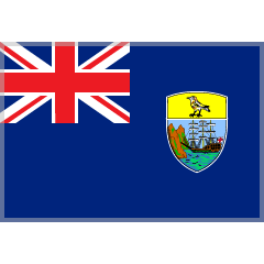 Прапор: о-в Св. Олени для Skype Emoticons 1.2