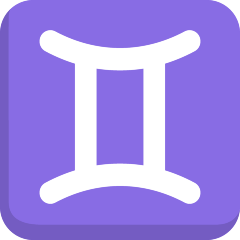 Знак зодиака Близнецы для Skype Emoticons 1.2