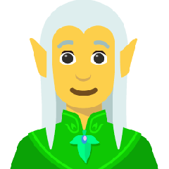 Мужчина-эльф для Skype Emoticons 1.2