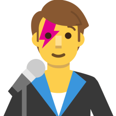 Мужчина-певец для Skype Emoticons 1.2