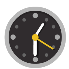 Пів на другу для Skype Emoticons 1.2