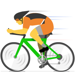 Велосипедист для Skype Emoticons 1.2