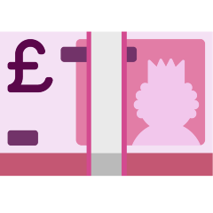 Банкнота фунта для Skype Emoticons 1.2